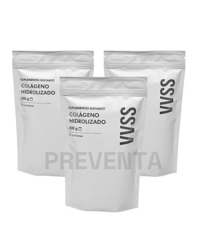 Colágeno Hidrolizado 300g (Pack-3) | 90 Porciones