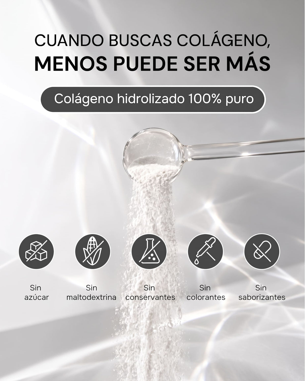 Colágeno Hidrolizado 100% Puro 300g