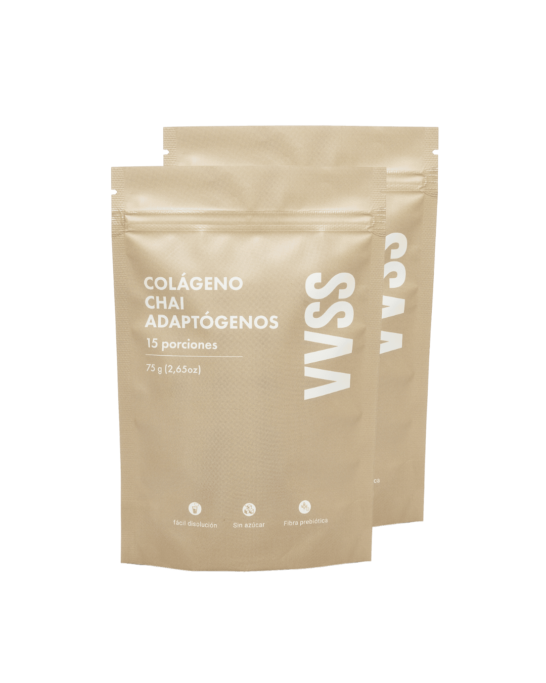 Colágeno Chai Adaptógenos 75g (Pack-2) | 30 Porciones
