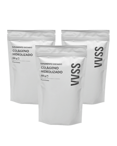 Colágeno Hidrolizado 300g (Pack-3) | 90 Porciones